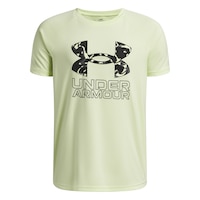 Under Armor Boys' Tech Hybrid Print Fill T Shirt