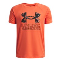 Under Armor Boys' Tech Hybrid Print Fill T Shirt