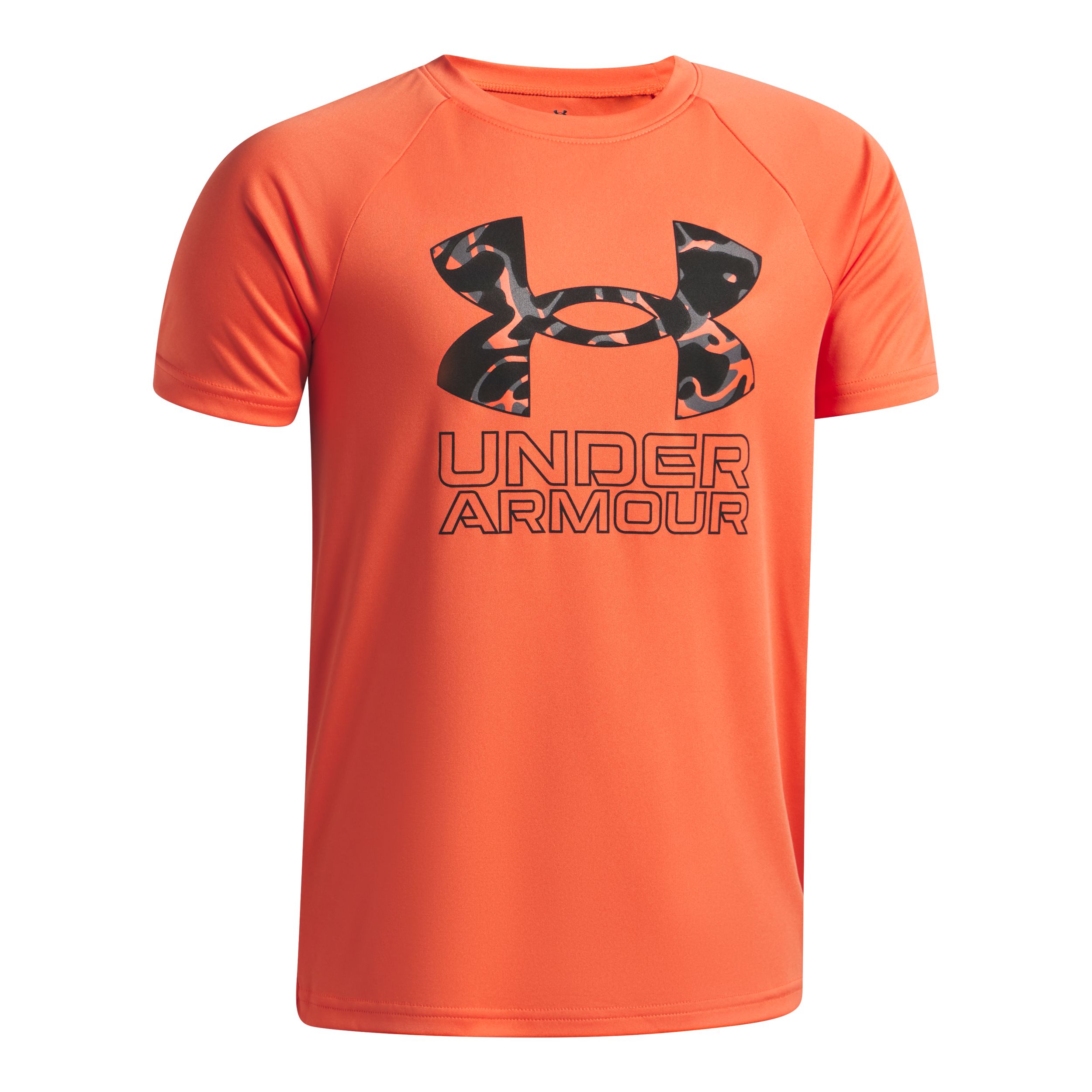Under Armor Boys' Tech Hybrid Print Fill T Shirt