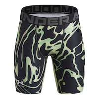 Under Armour Boys' HeatGear© Printed Shorts Front_Flat