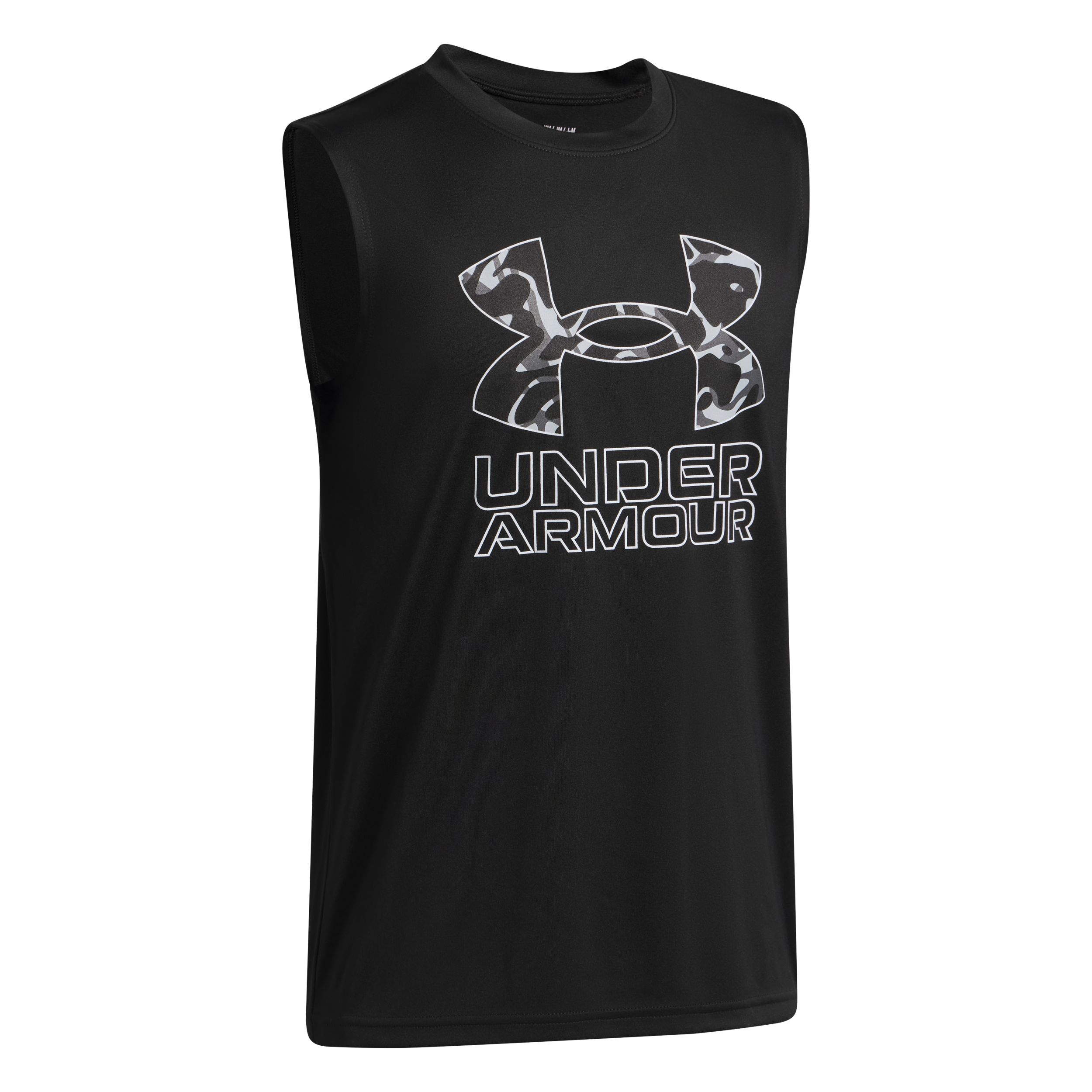 Under Armor Boys' Tech Hybrid Print Tank