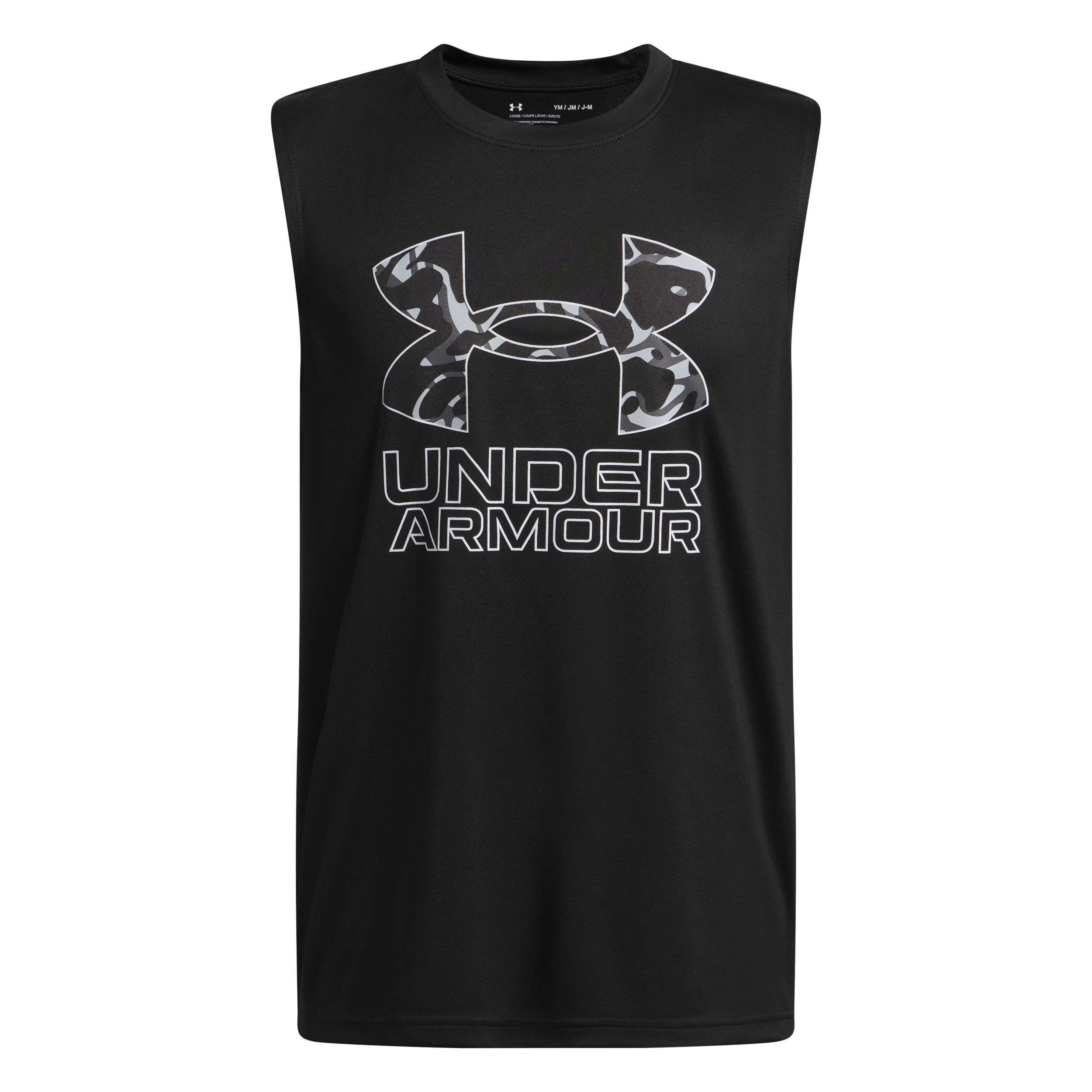 Under Armor Boys' Tech Hybrid Print Tank