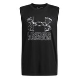 Under Armor Boys' Tech Hybrid Print Tank Front_Flat