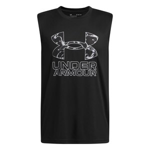 Under Armor Boys' Tech Hybrid Print Tank
