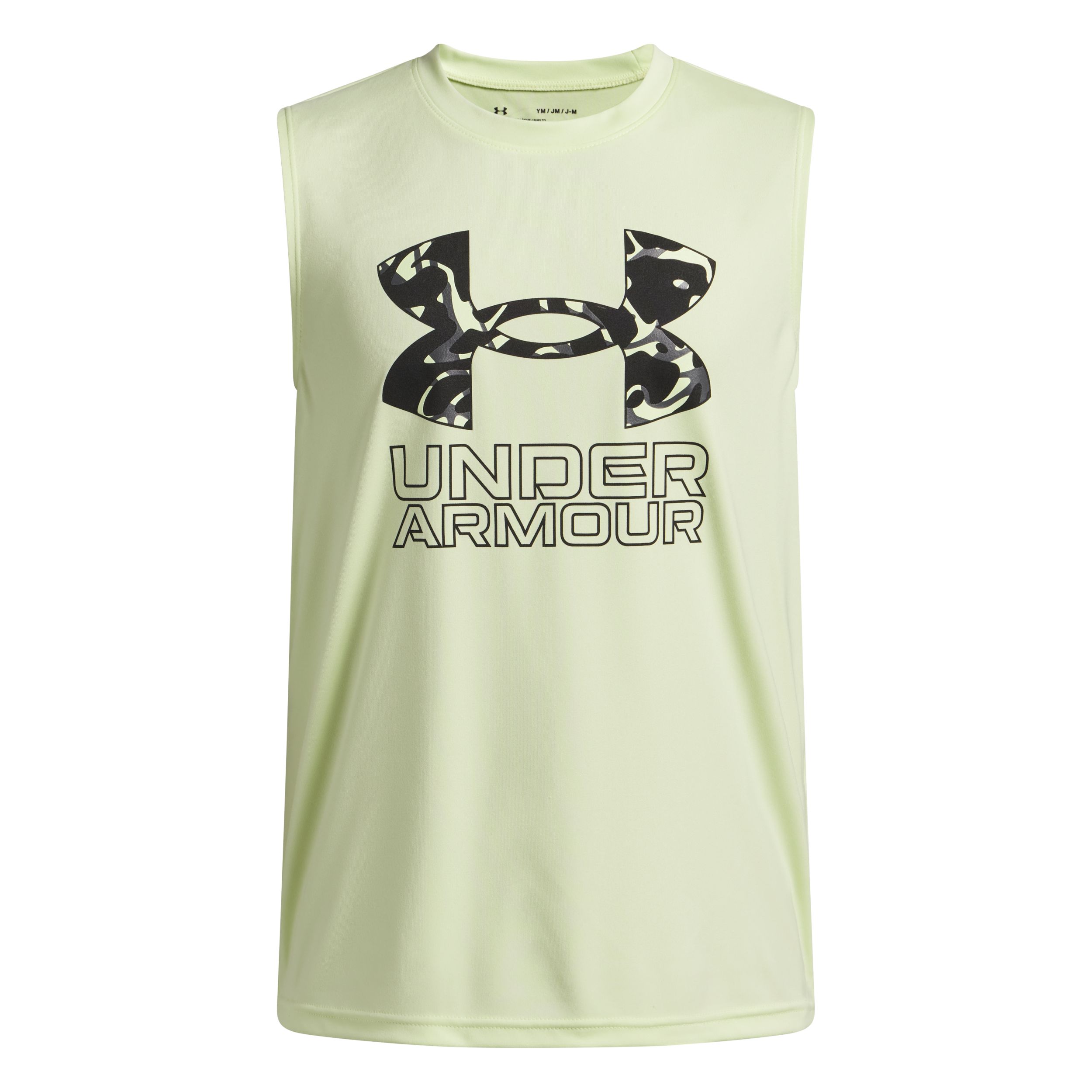 Under Armor Boys' Tech Hybrid Print Tank
