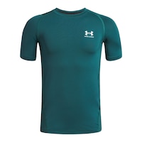 Under Armour Boys' HeatGear© Armour T-Shirt Front_Flat