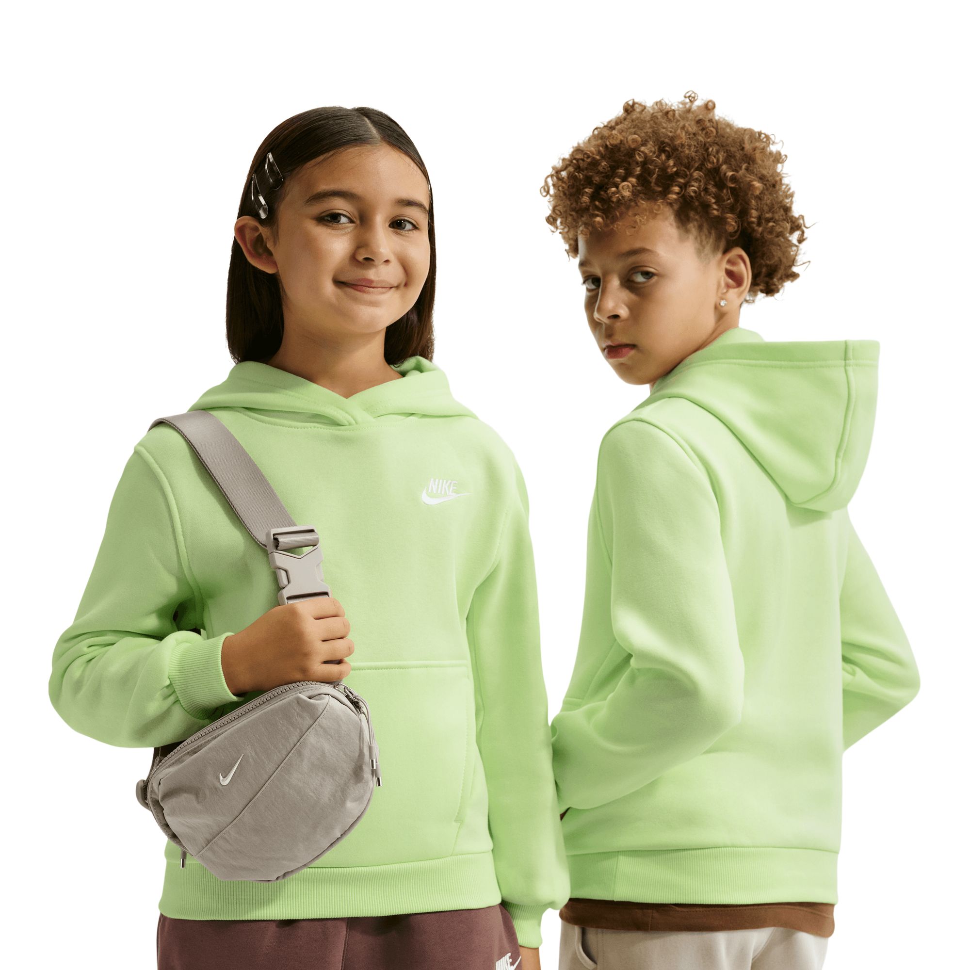 Nike Sportswear Boys' Club LBR Pullover Hoodie