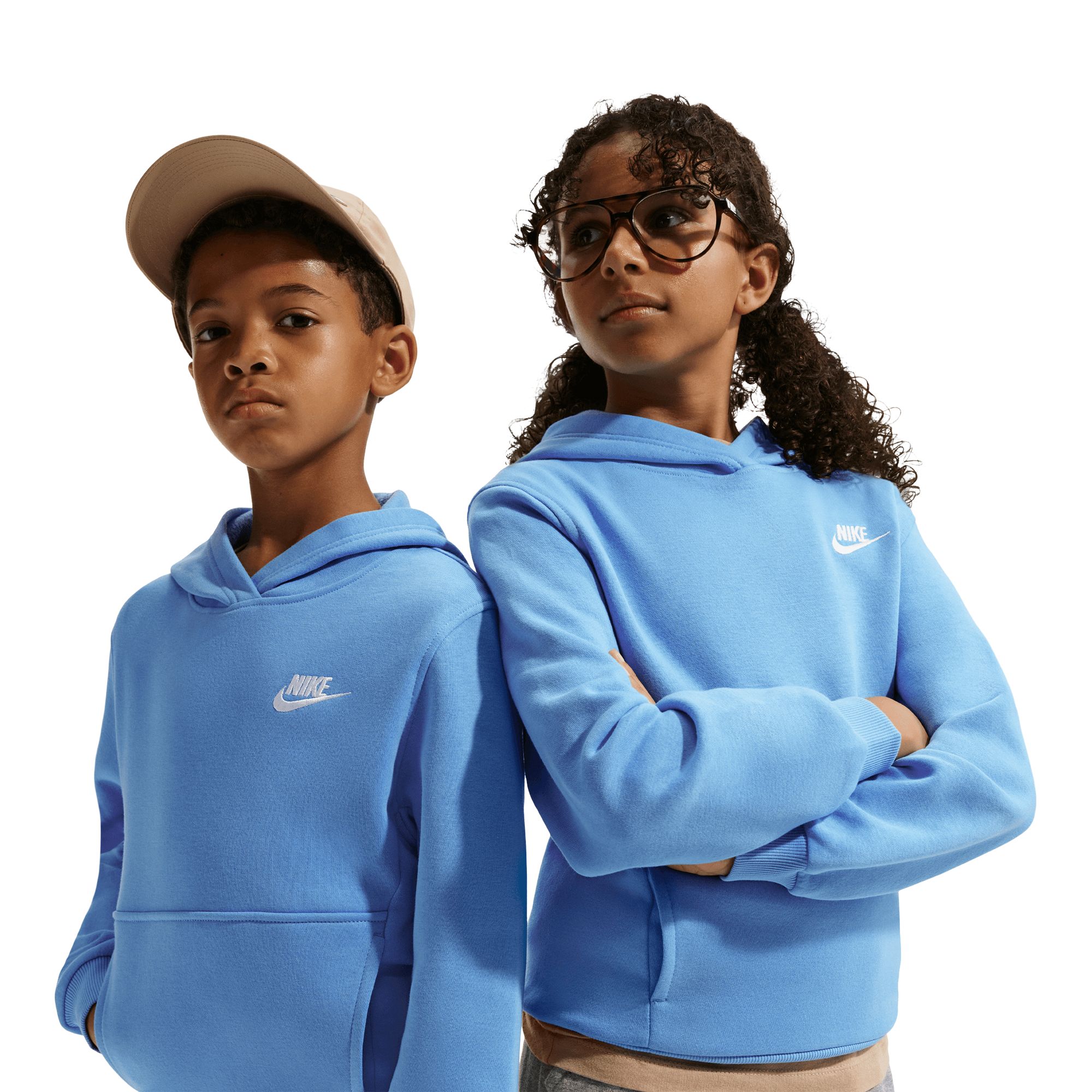 Nike Sportswear Boys' Club LBR Pullover Hoodie