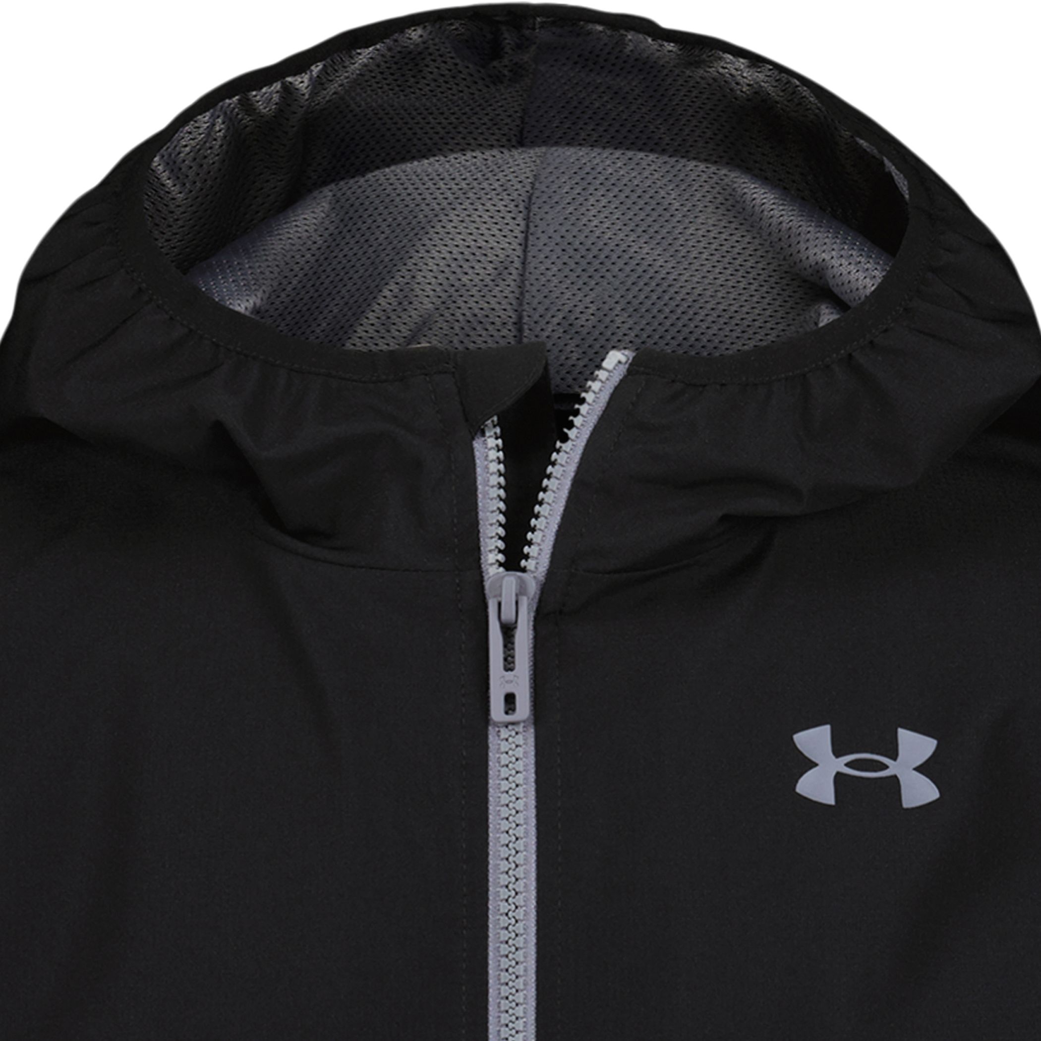 Under Armour Kids' Wintuck Wordmark Windbreaker Jacket - Water-Repellent Sports Jacket