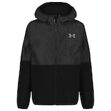 Under Armour Kids' Textured Softshell Jacket - Water-Repellent Kids Outerwear Front_Flat