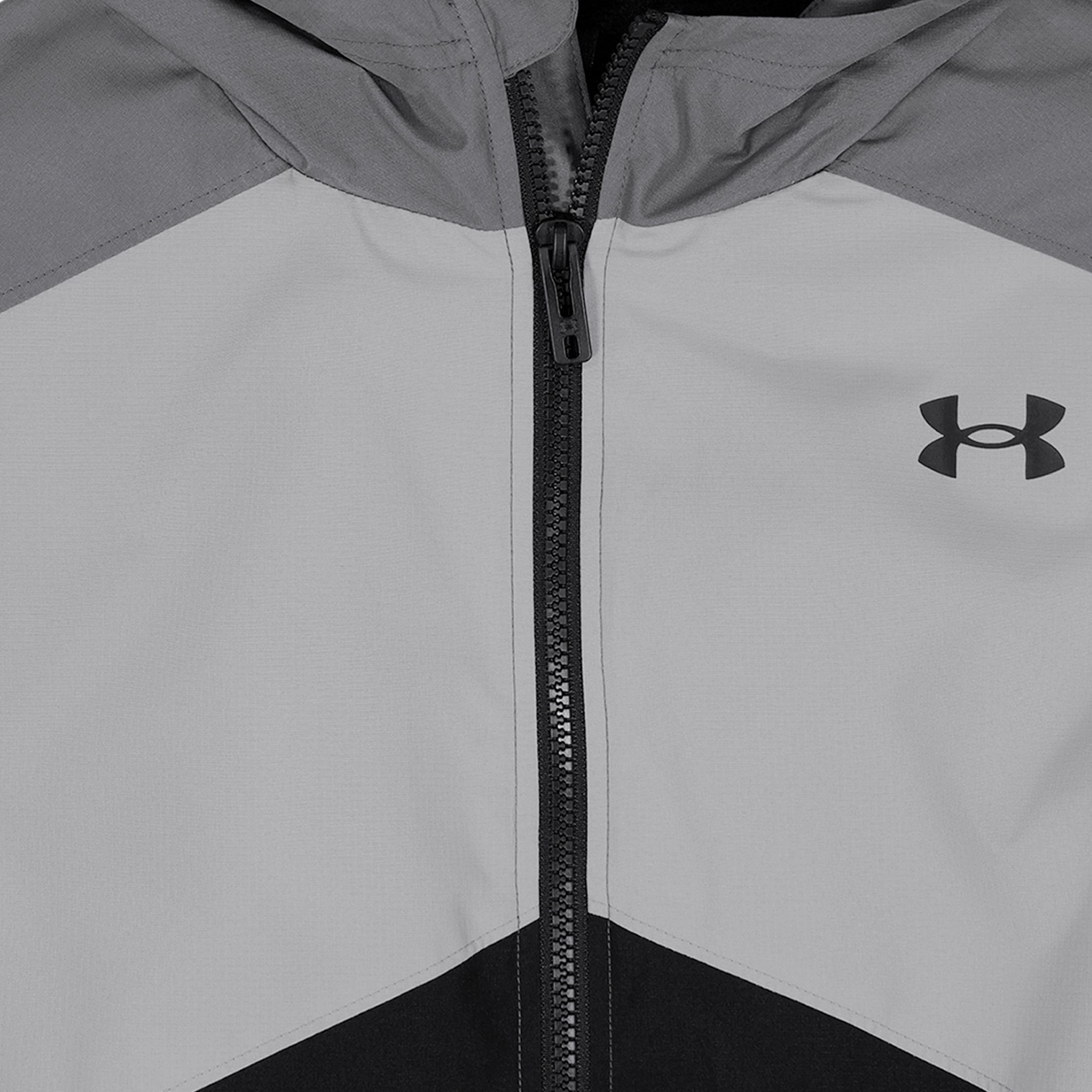 Under Armour Kids' Chevron Manataug Water-Repellent Windbreaker Jacket