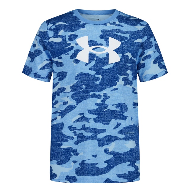 Under Armour Kids' All Over Print Camo T-shirt - Breathable Cotton Blend