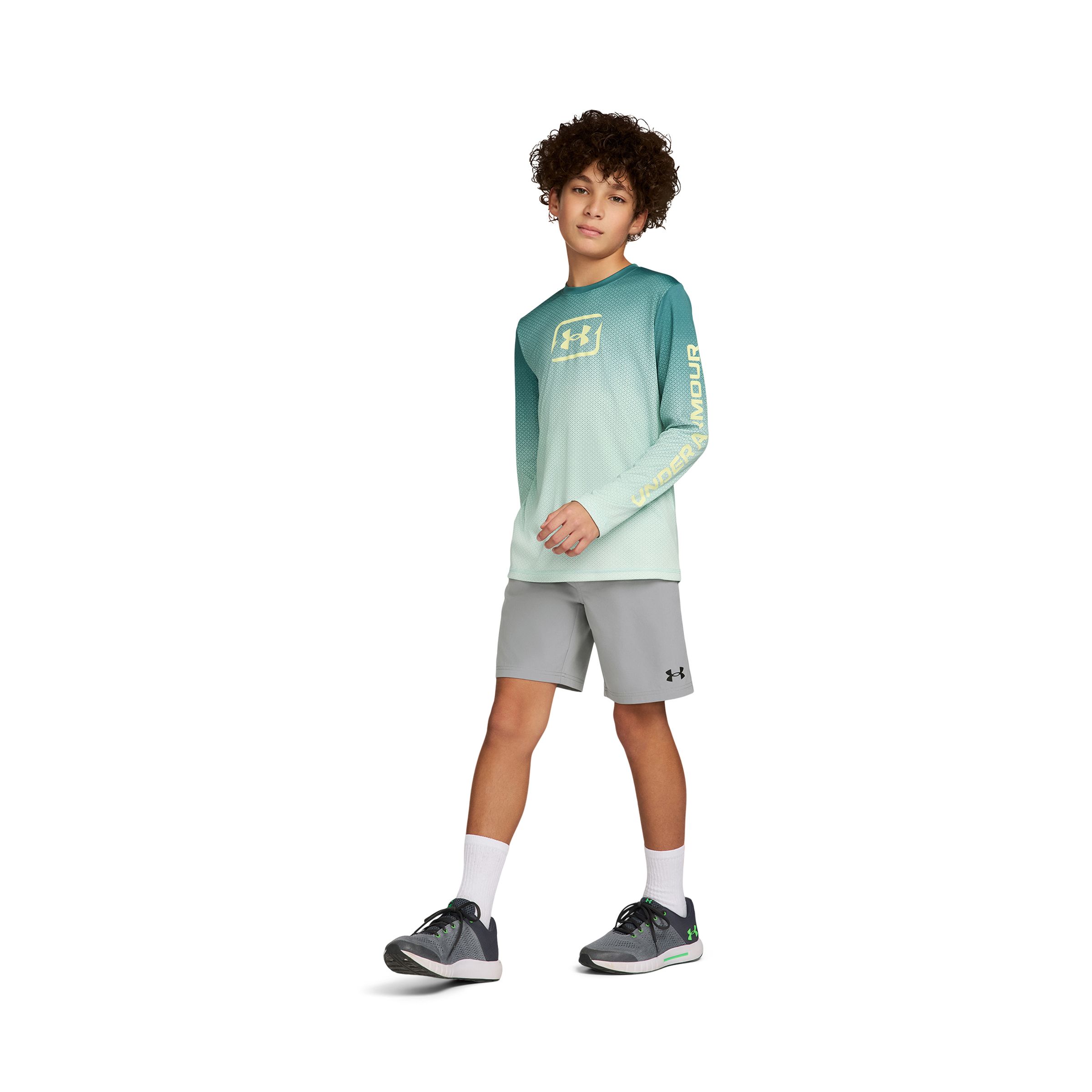Under Armour Kids' Od Stretch Shorts - Quick-Dry Athletic Shorts for Kids