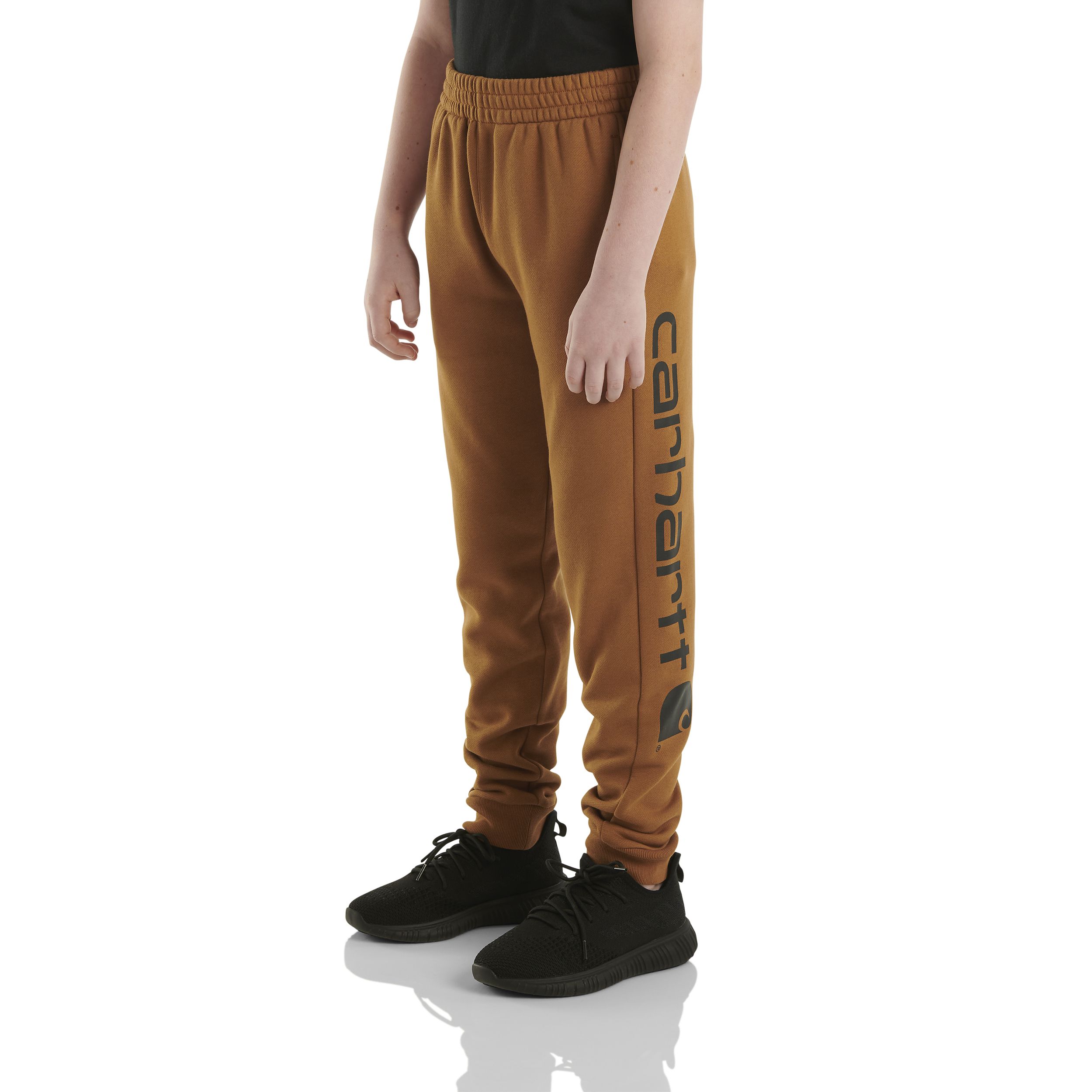 Carhartt Boys' Fleece Logo Sweatpants