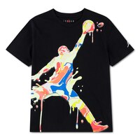 Jordan Kids' Splatter Splashed Paint Spill Short Sleeve T-Shirt Front_Flat