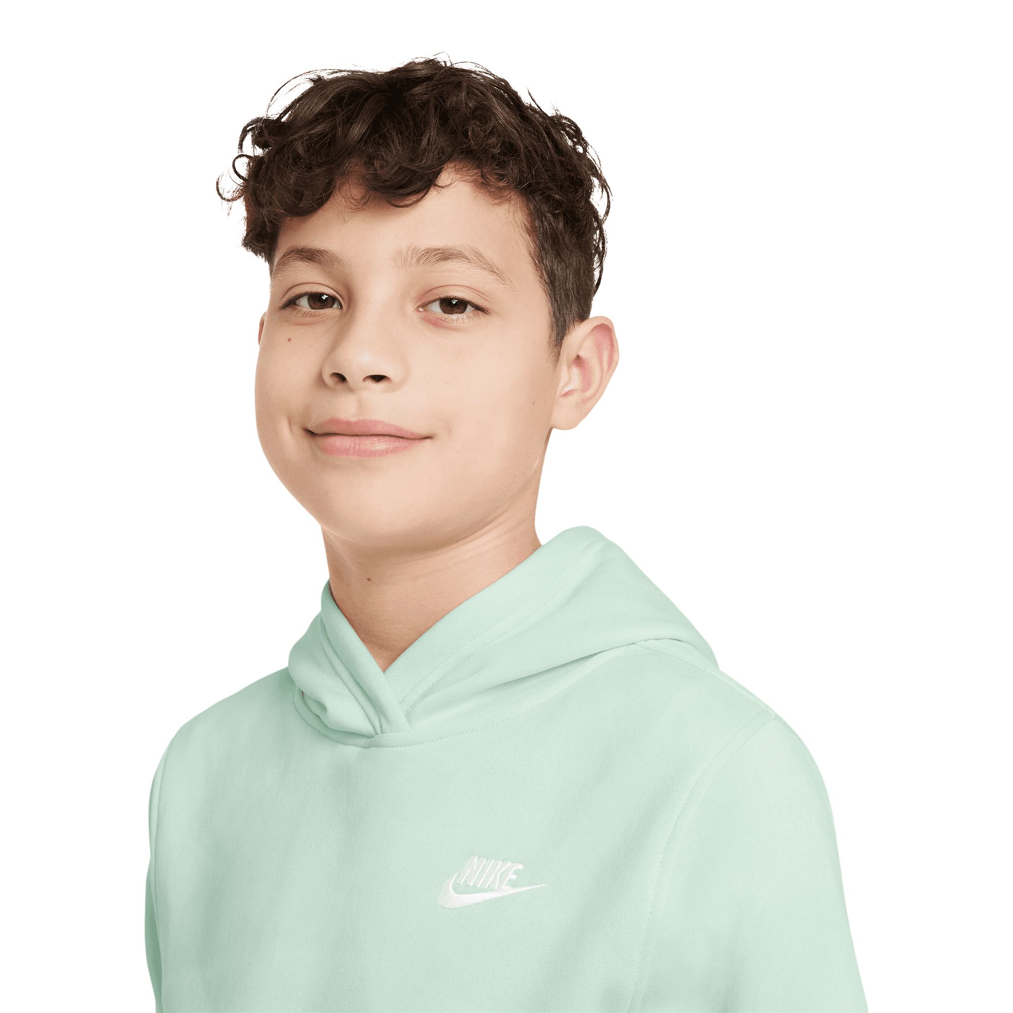 Nike Sportswear Boys' Club LBR Pullover Hoodie