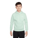 Nike Sportswear Boys' Club LBR Pullover Hoodie Front_Flat