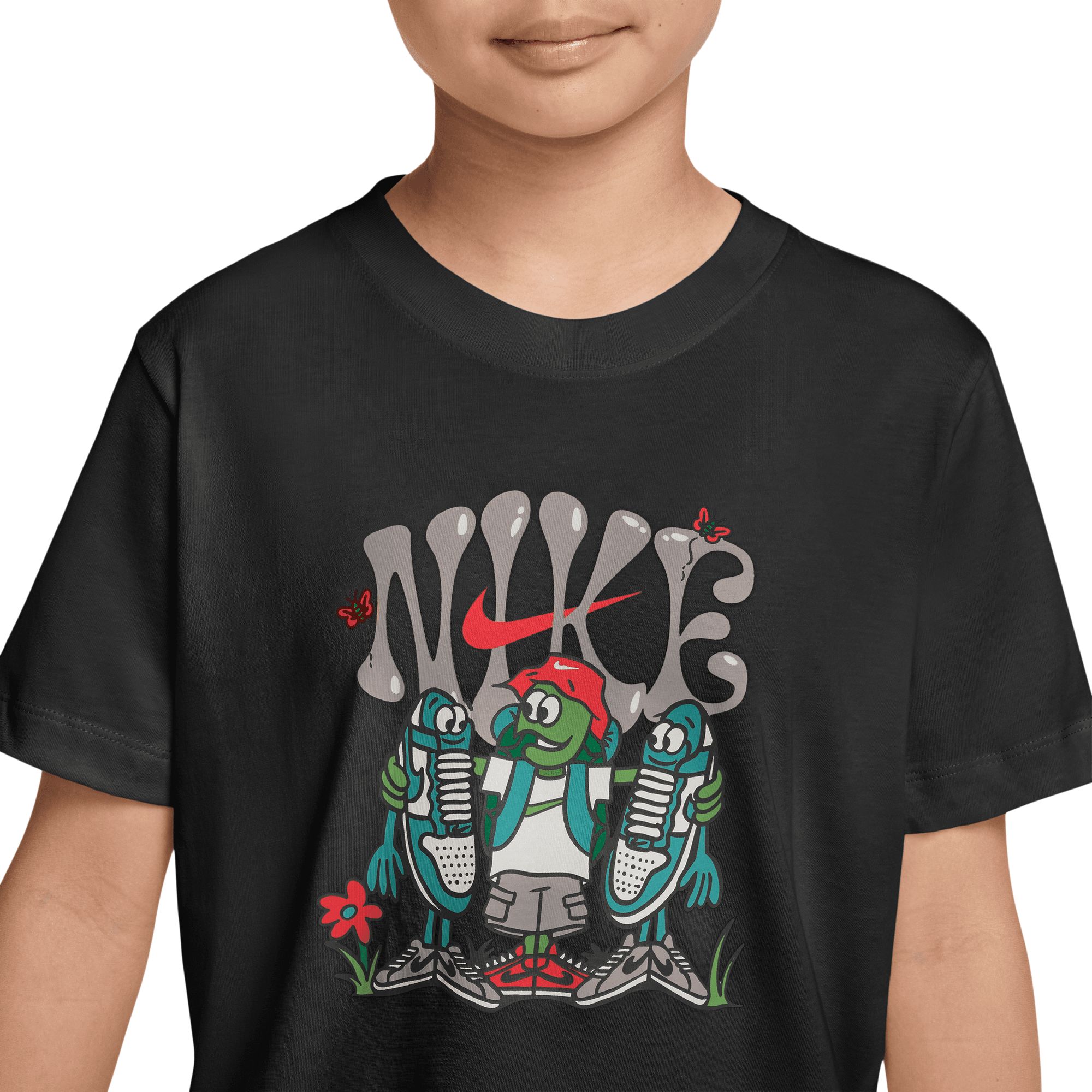 Nike Sportswear Kids' Summer Camp Graphic Short Sleeve T-Shirt