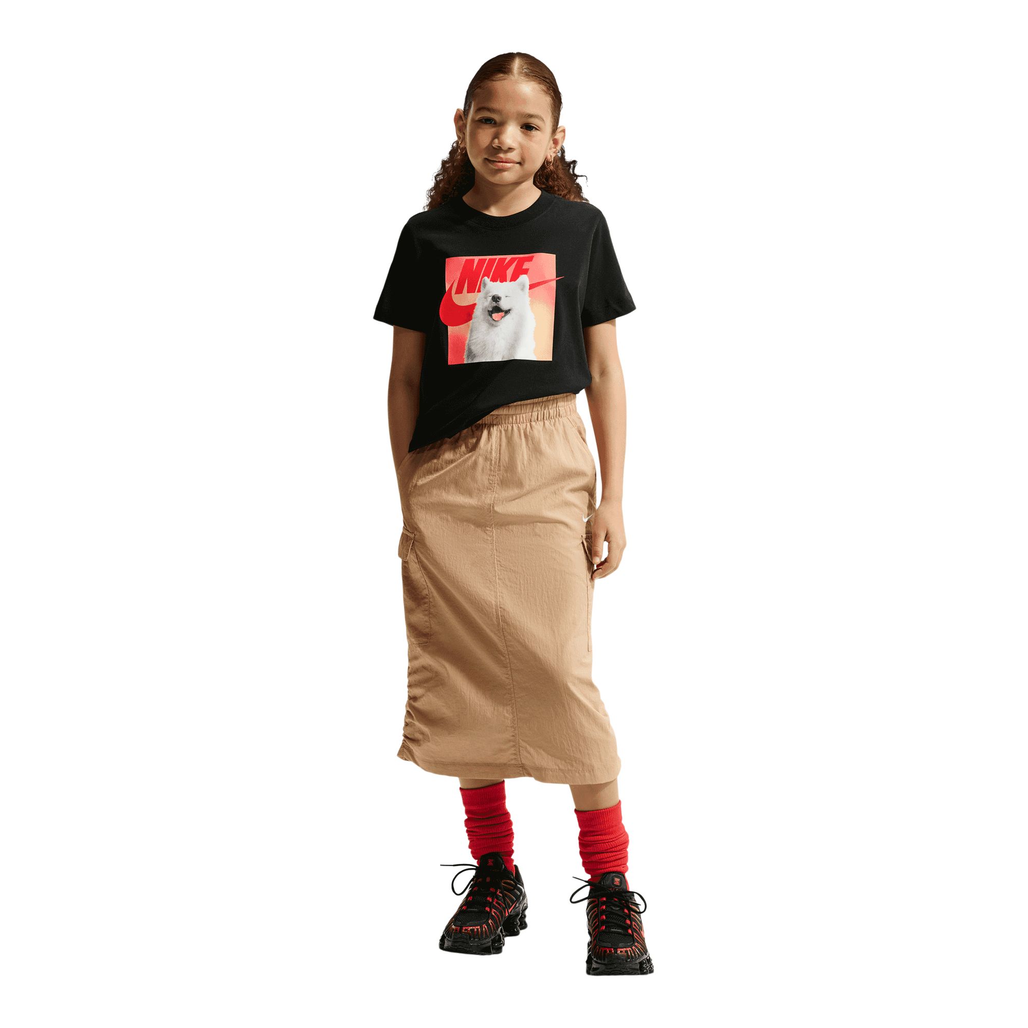 Nike Sportswear Kids' Dog Graphic Short Sleeve T-Shirt