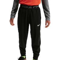 Nike Kids' Pro Dri-FIT Fleece Pants Front_Flat