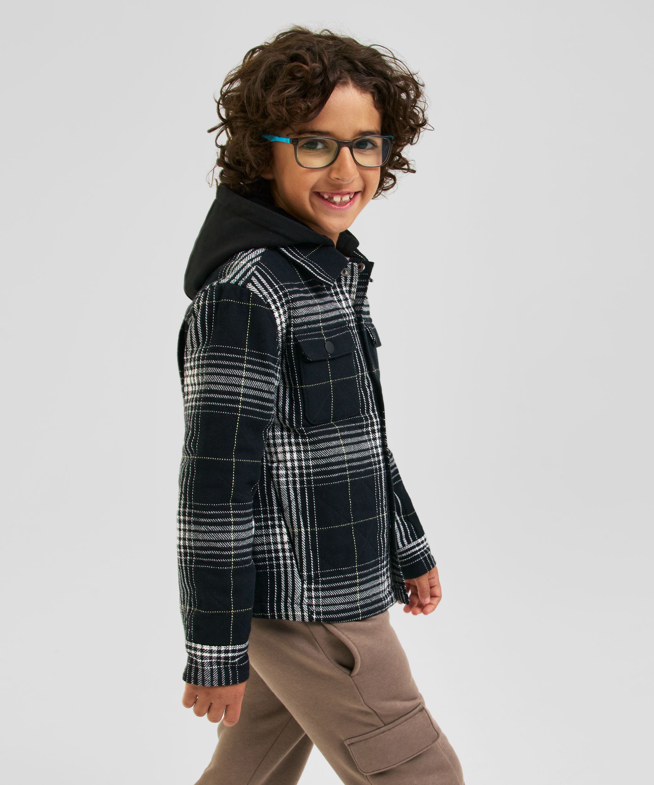 Ripzone Kids' Flynn Flannel Jacket - Warm Outdoor Jacket for Kids