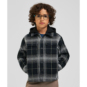 Ripzone Kids' Flynn Flannel Jacket - Warm Outdoor Jacket for Kids
