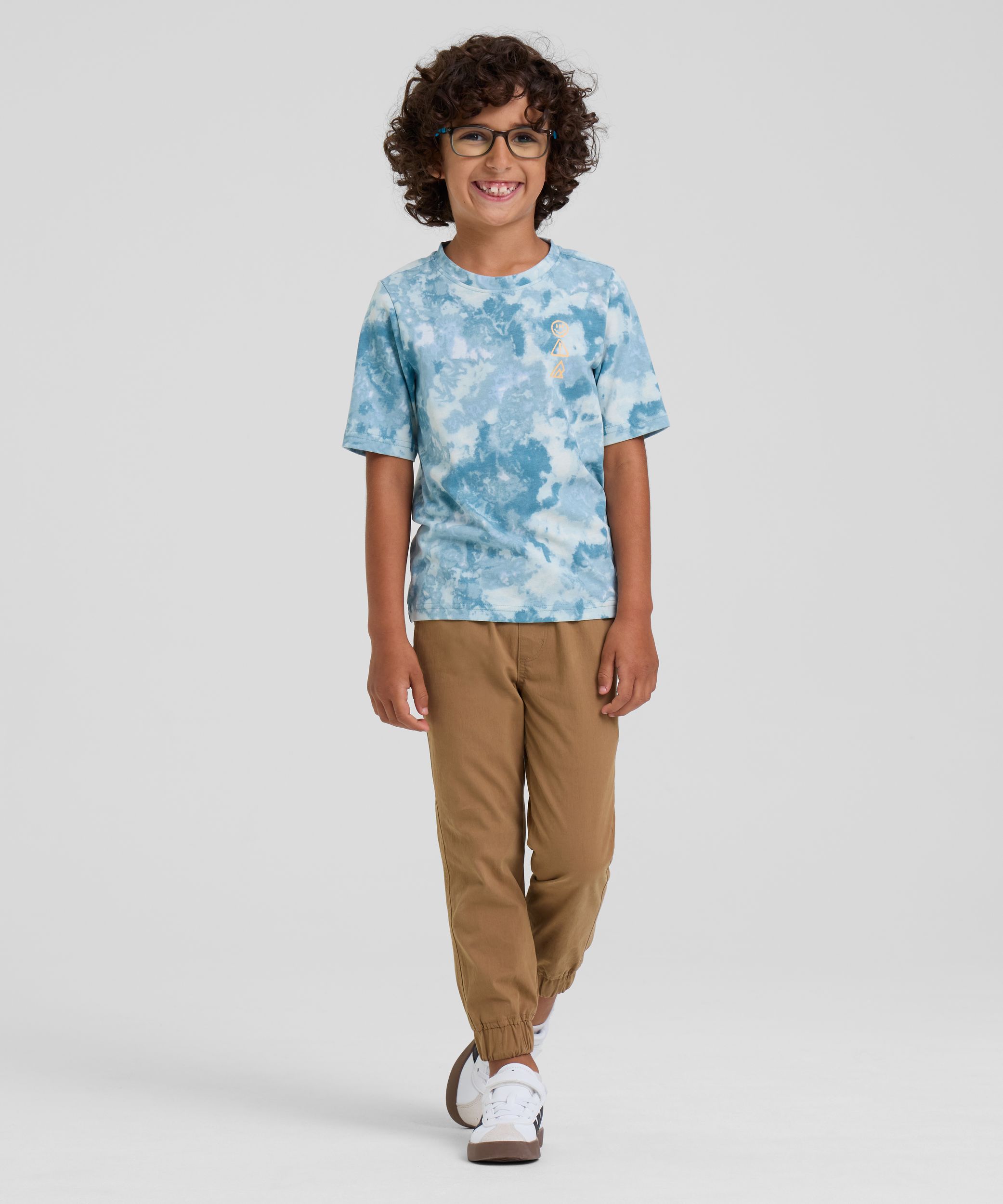 Ripzone Kids' Riley All Over Print Graphic T-shirt - Comfortable Casual Tops for Kids