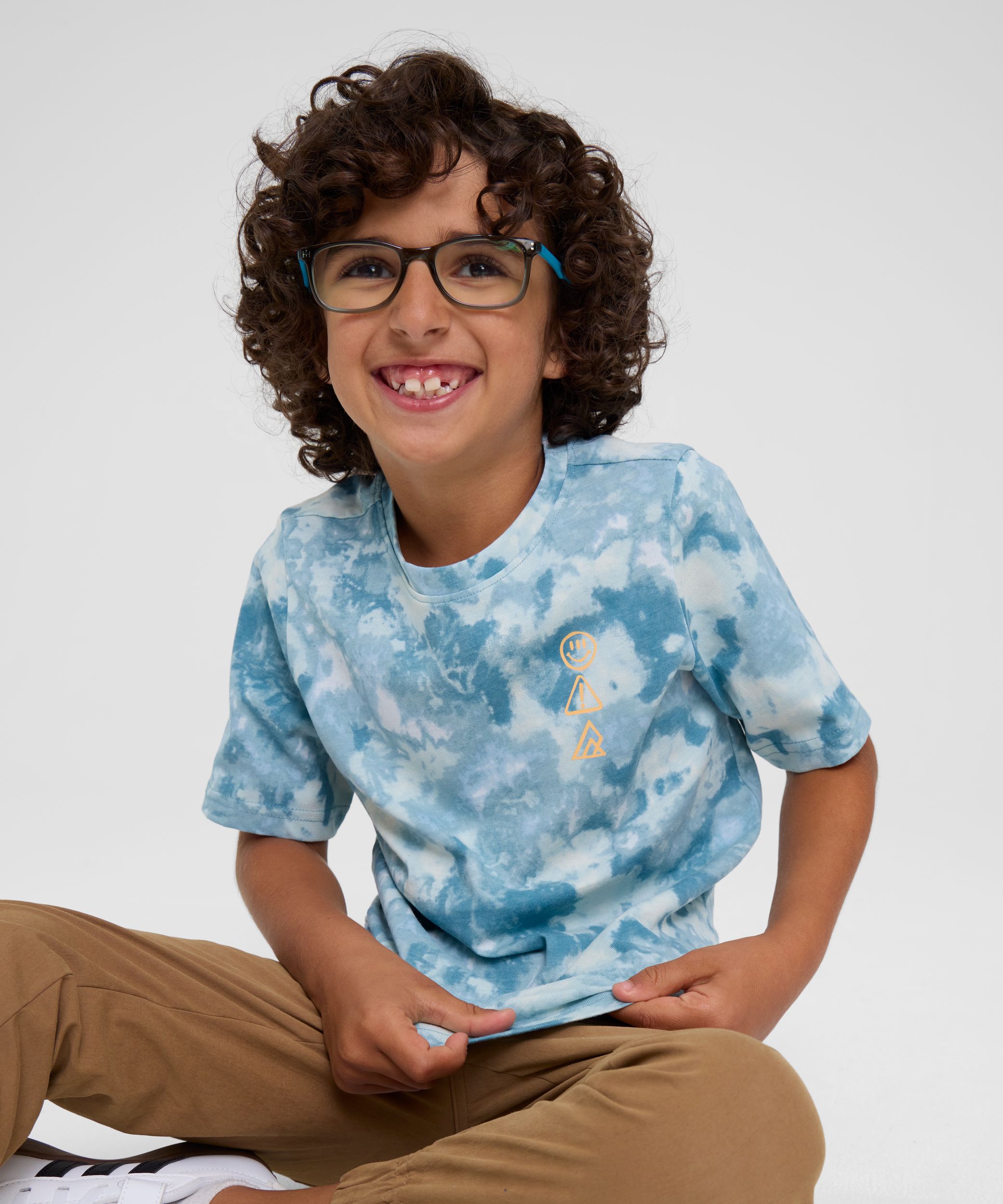 Ripzone Kids' Riley All Over Print Graphic T-shirt - Comfortable Casual Tops for Kids