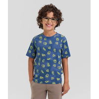Ripzone Kids' Riley All Over Print Graphic T-shirt - Comfortable Casual Tops for Kids