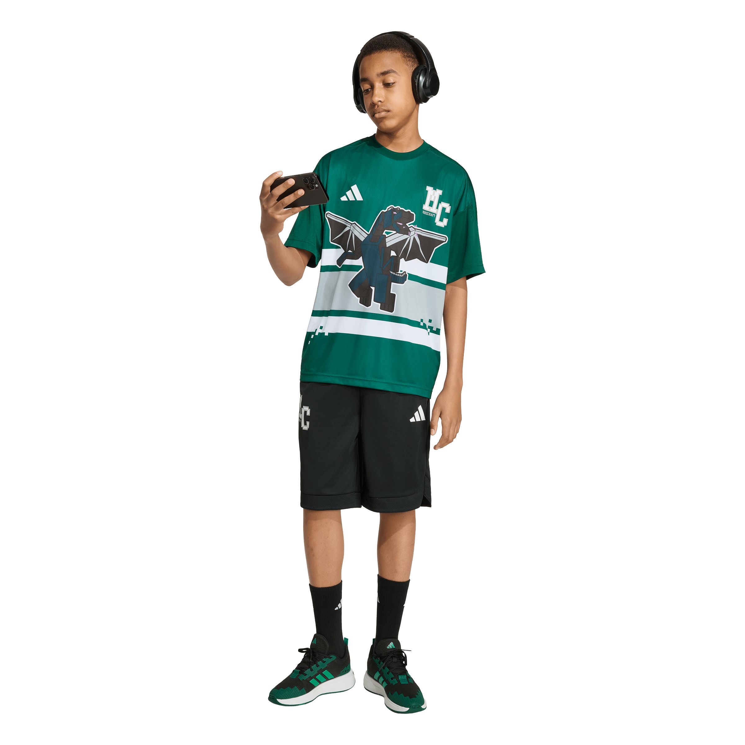 adidas Kids' Minecraft T-Shirt Jersey