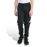 adidas Boys' Essentials Big Logo Fleece Pants Front_Flat