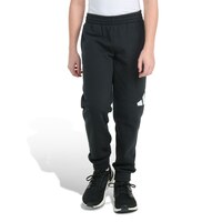 adidas Boys' Essentials Big Logo Fleece Pants Front_Flat