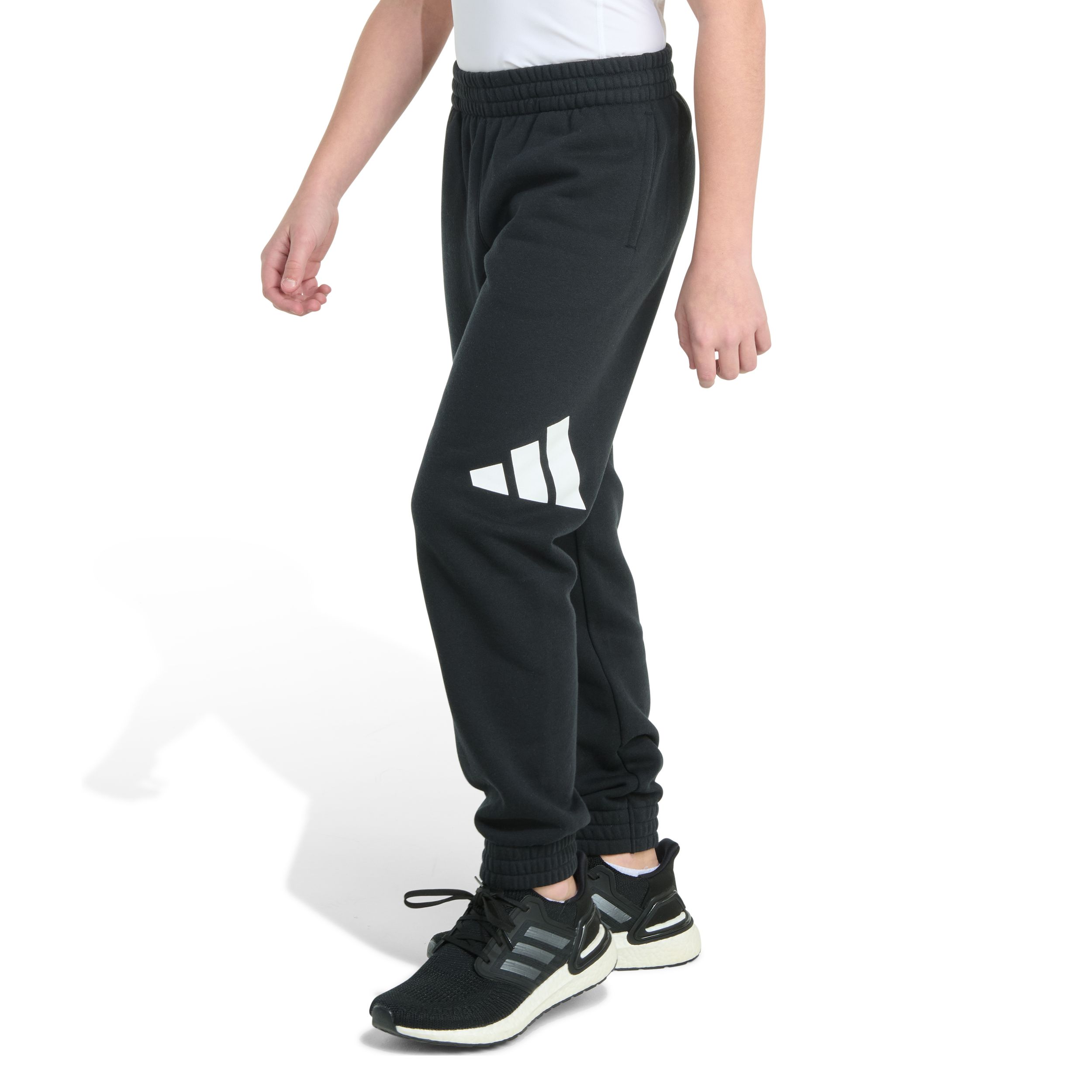 adidas Boys' Essentials Big Logo Fleece Pants