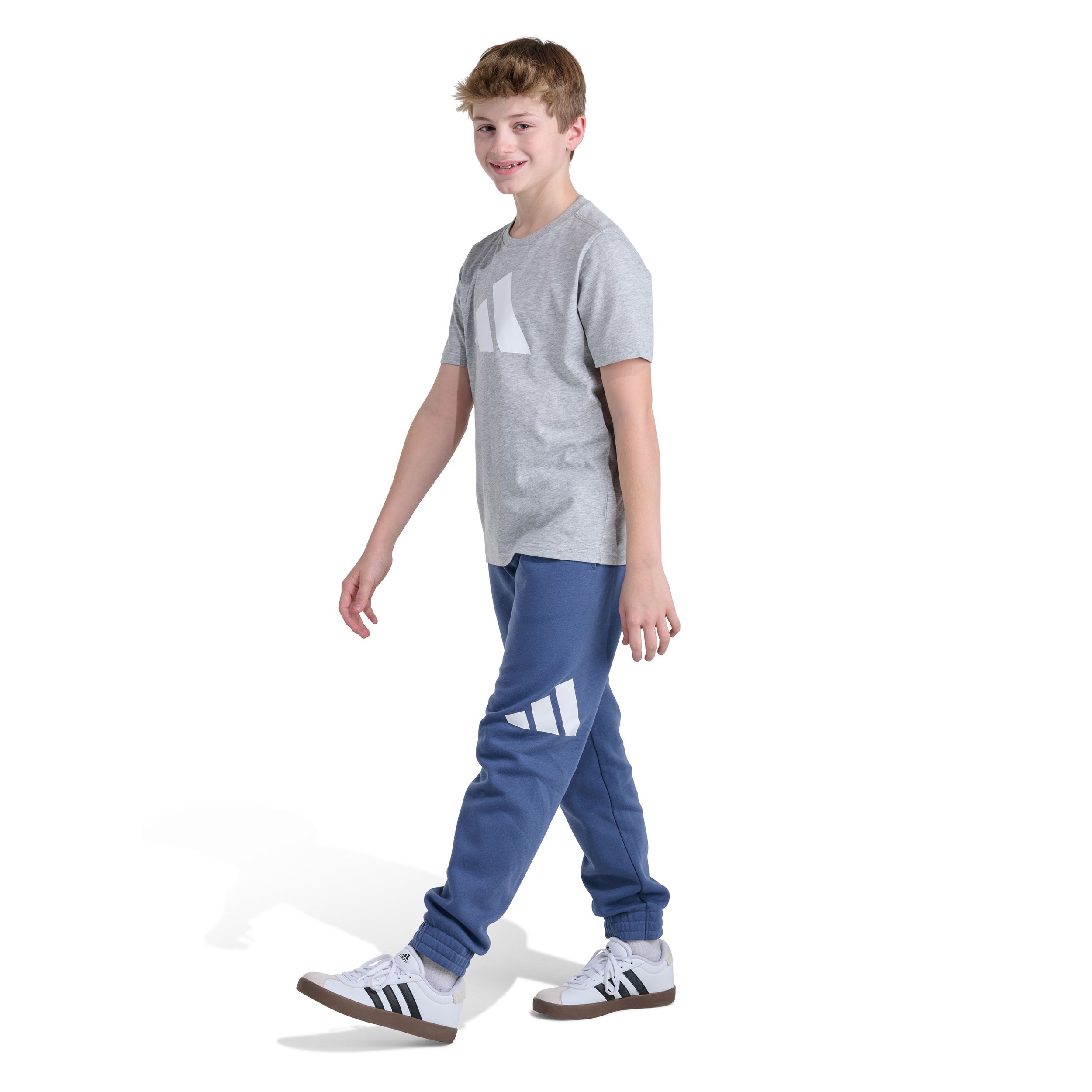 adidas Boys' Essentials Big Logo Fleece Pants