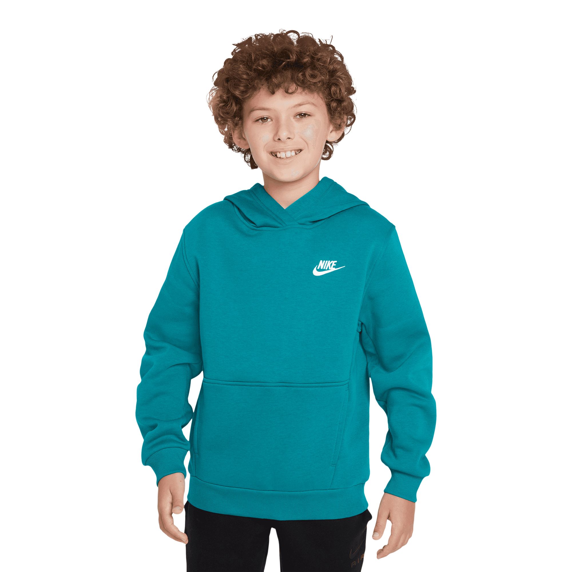 Nike Sportswear Boys' Club LBR Pullover Hoodie
