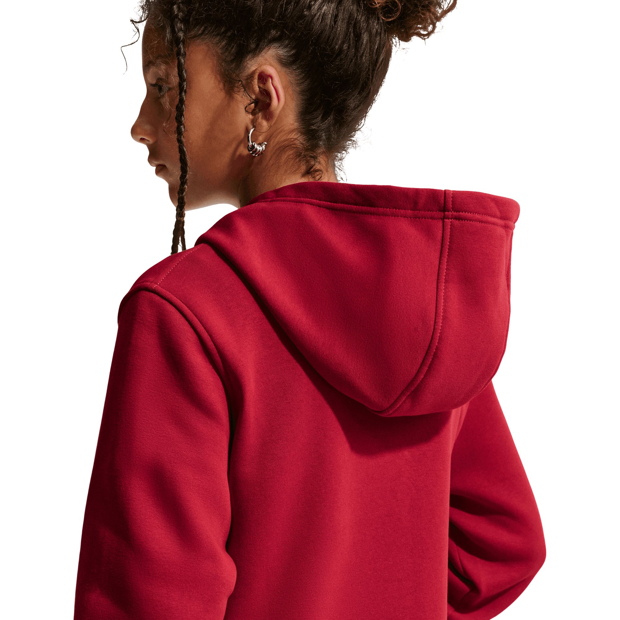 Nike Sportswear Boys' Club LBR Pullover Hoodie