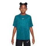 Nike Boys' Dri-FIT Multi Heather Short Sleeve T-Shirt Front_Flat