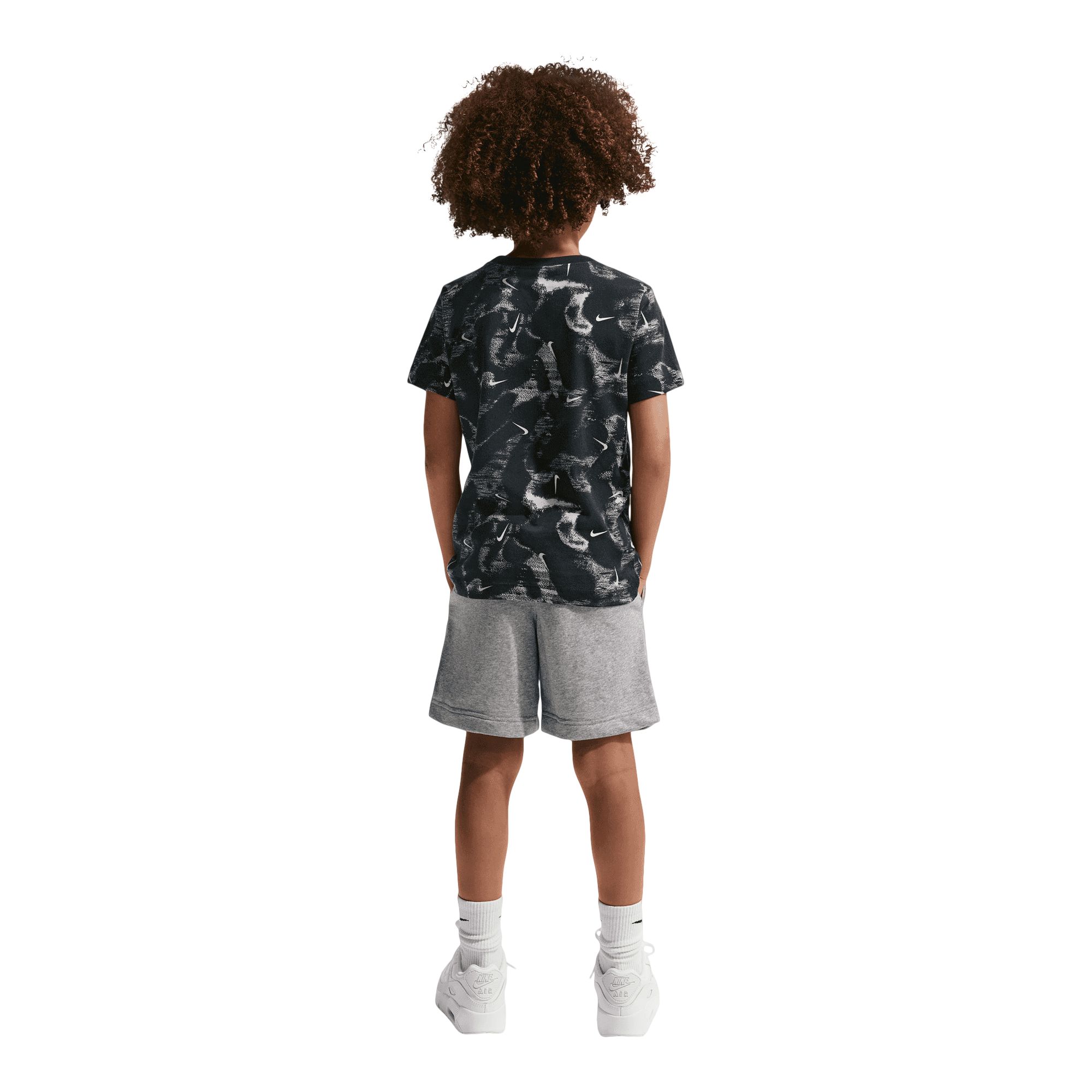 Nike Sportswear Boys' All Over Print Short Sleeve T-Shirt