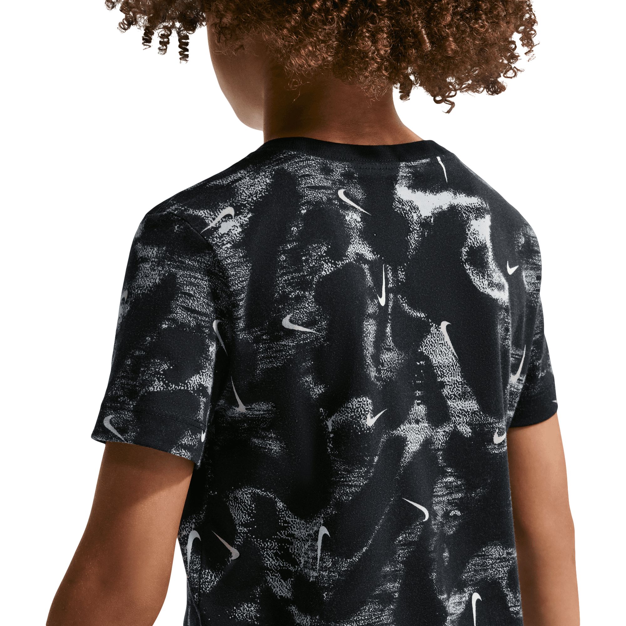 Nike Sportswear Boys' All Over Print Short Sleeve T-Shirt