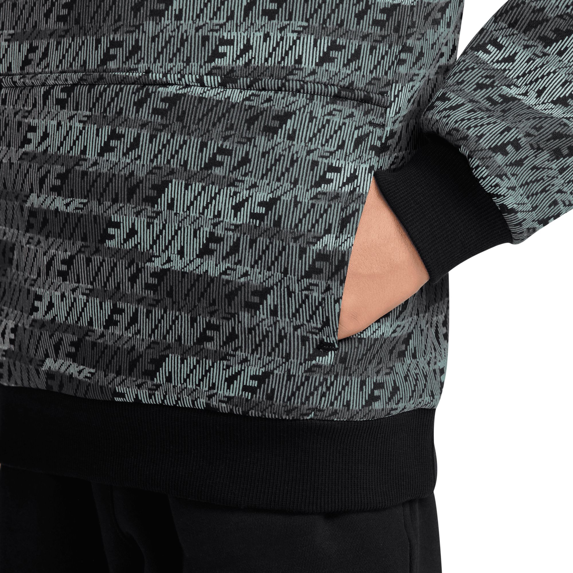Nike Boys' Club All Over Print Hoodie