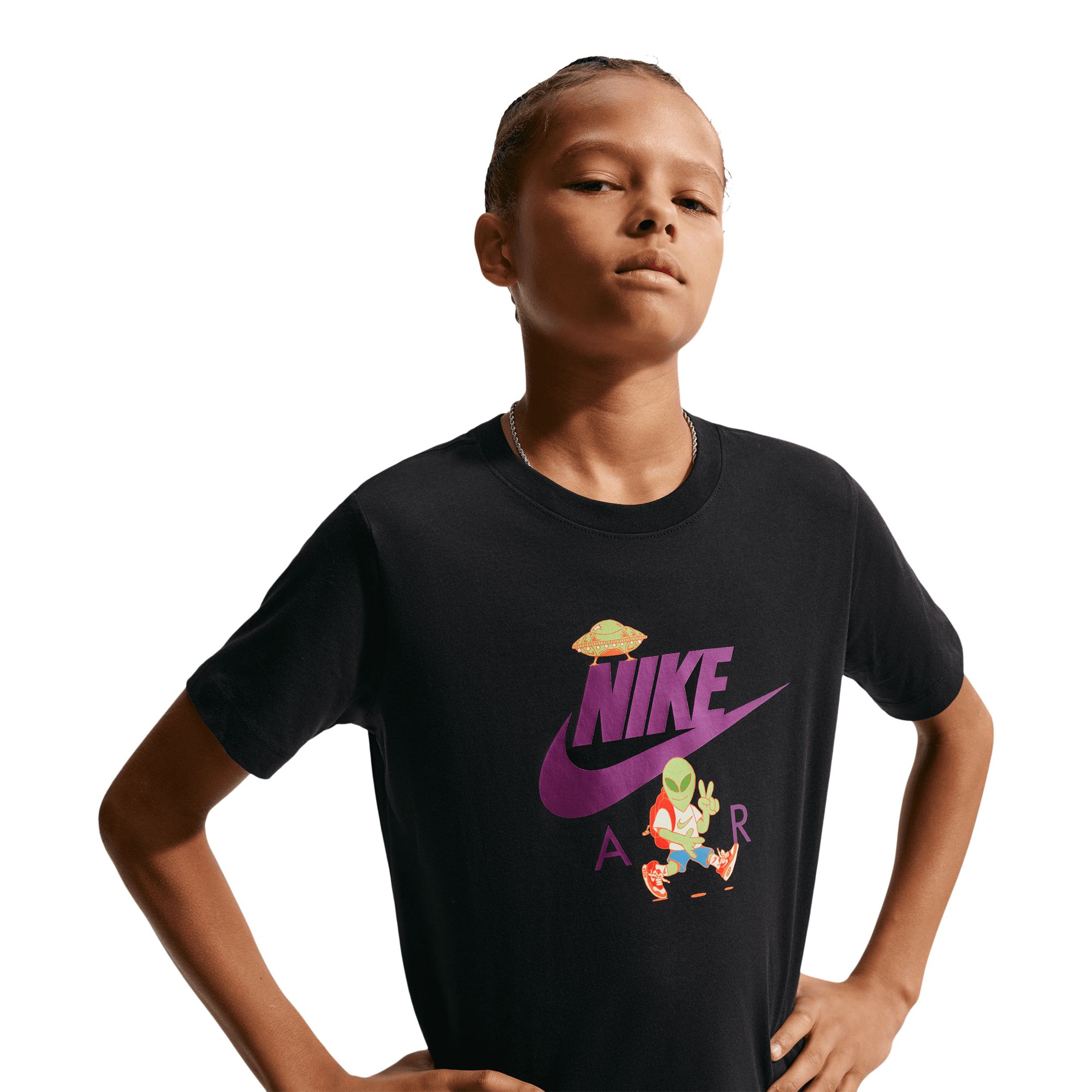 Nike Sportswear Boys' Air Alien Short Sleeve T-Shirt