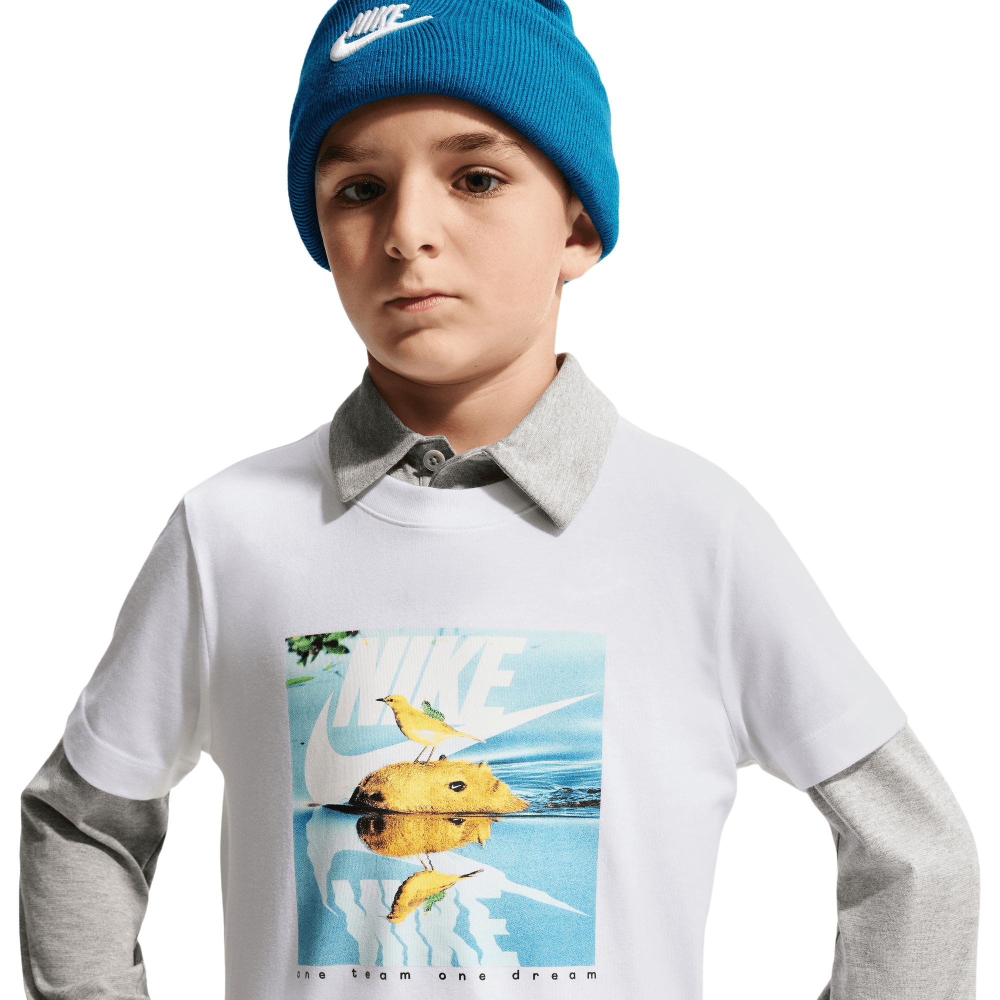 Nike Boys' Graphic Mammal Short Sleeve T-Shirt
