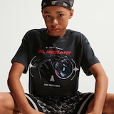 Nike Kids' Ja Morant M90 Hands Short Sleeve T-Shirt Front_Flat