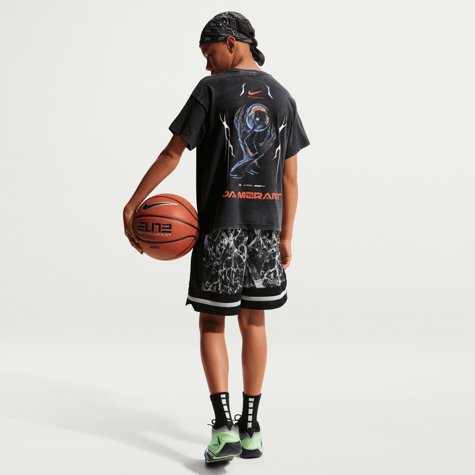 Nike Kids' Ja Morant M90 Hands Short Sleeve T-Shirt