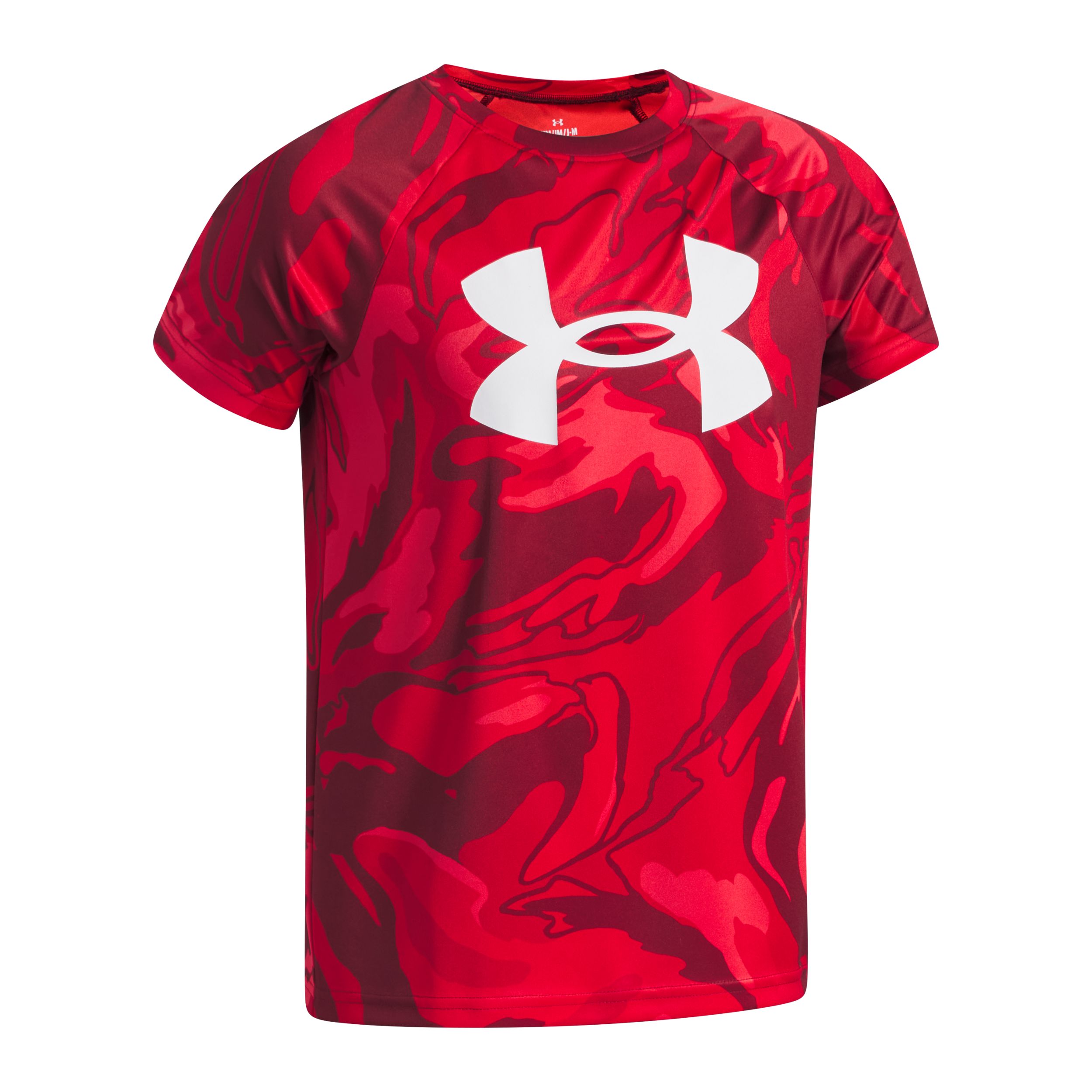 Under Armor Boys' Tech Big Logo Printed T Shirt