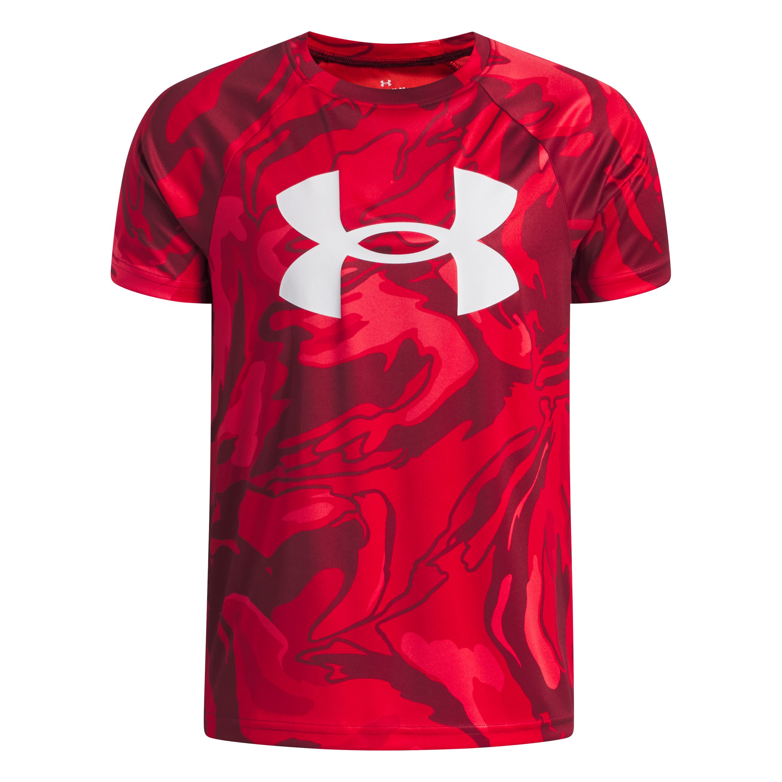 Under Armor Boys' Tech Big Logo Printed T Shirt