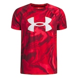 Under Armor Boys' Tech Big Logo Printed T Shirt