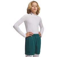 Under Armour Kids' Heatgear© Armour Mock Long Sleeve Athletic Shirt