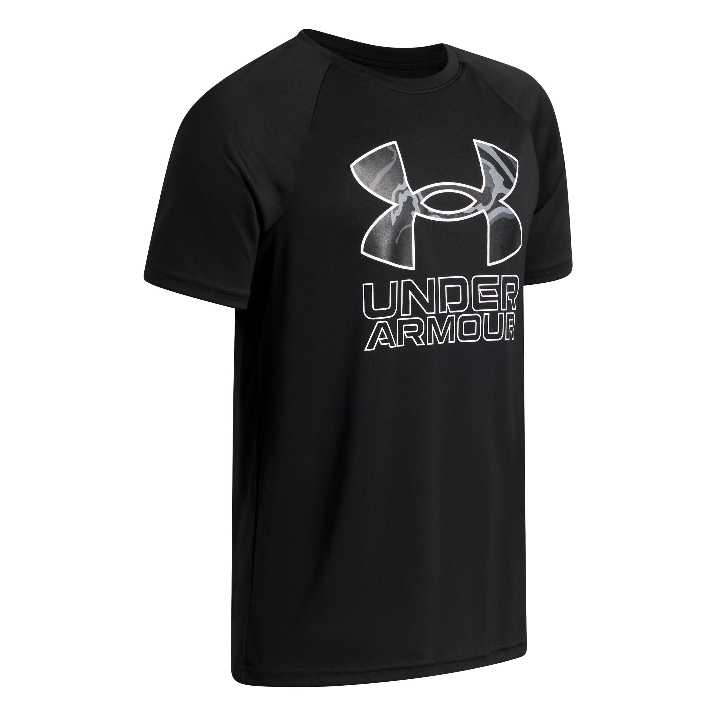 Under Armour Boys' Tech™ Hybrid Print Short Sleeve T-Shirt