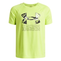 Under Armor Boys' Tech Hybrid Print Fill T Shirt